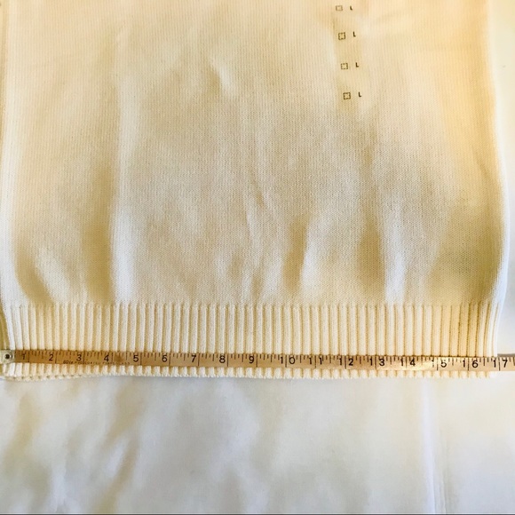 Liz Claiborne 100% cotton long sleeve sweater - Picture 11 of 11